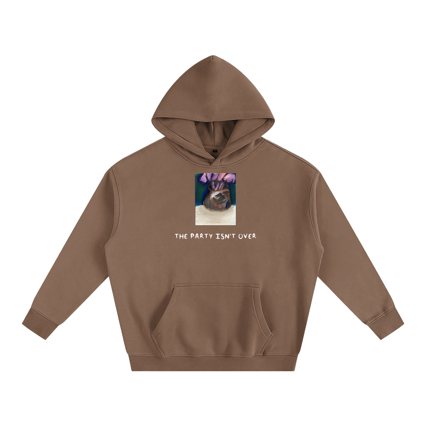THE PARTY ISN'T OVER Hoodie